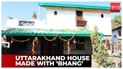 Made with Bhang: India's first house built using hemp in Uttarakhand