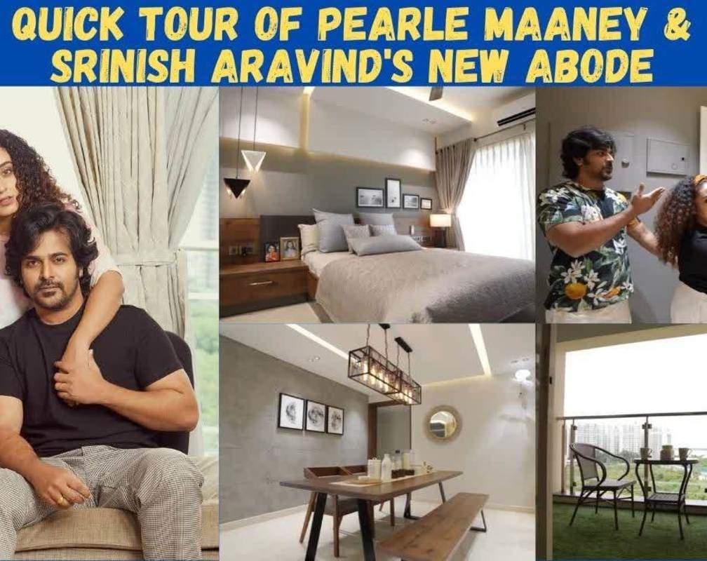 
Here's a quick tour of TV couple Pearle Maaney and Srinish Aravind's new home
