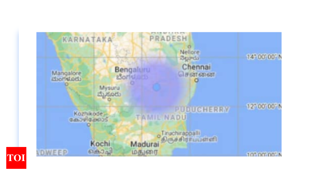 Mild tremor felt in Tamil Nadu’s Vellore district