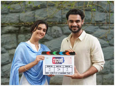 Keerthy Suresh and Tovino Thomas starts filming for ‘Vaashi’