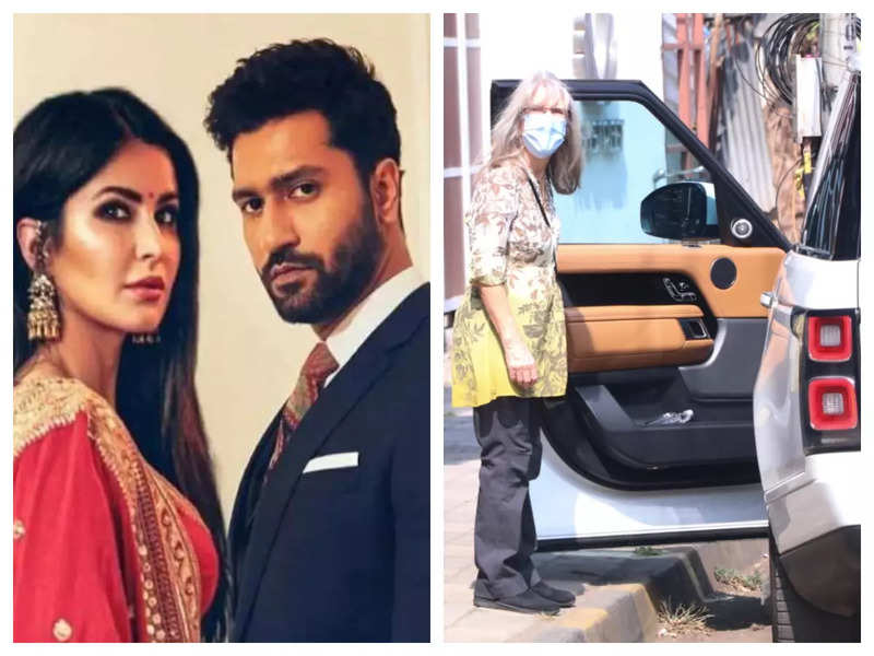 Ahead of Katrina Kaif's wedding with Vicky Kaushal, her mother Suzanne Turquotte goes shopping in the city – See pics