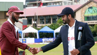 Sri Lanka opt to bat against West Indies in rain-delayed 2nd Test