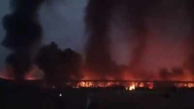 Pakistan mob set fire to police station over Koran desecretion