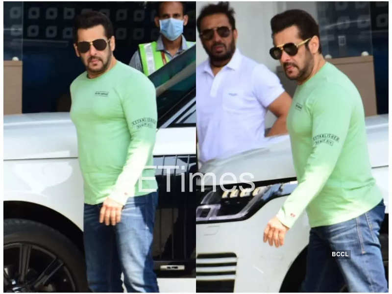After 'Antim' release, Salman Khan jets off from Mumbai for a nation-wide city tour- pics