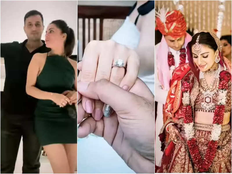 New bride Shraddha Arya posts a romantic video with husband Rahul Nagal;  watch - Times of India