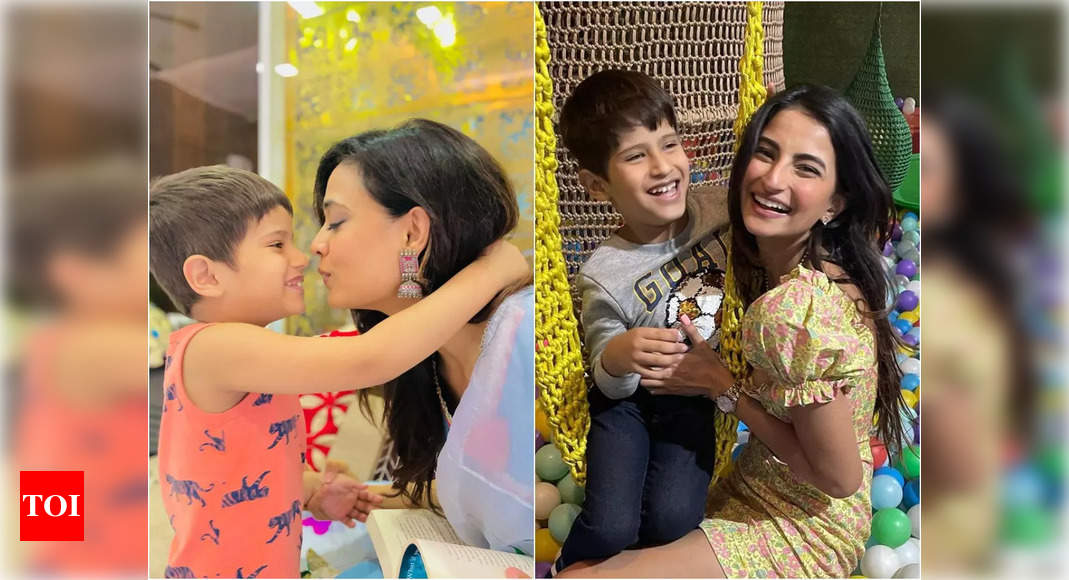 Shweta Tiwari gives a sneak peek into son Reyansh's 5th birthday; watch ...