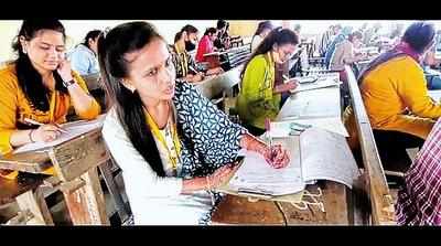 Woman appears for exam on wedding day in Dahod
