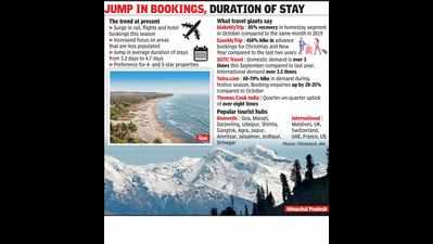 Festive bounce for travel companies as Indians turned flight mode on