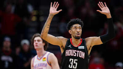 NBA: Christian Wood shines as Rockets top Thunder | More sports News ...