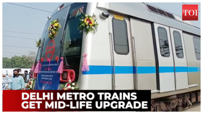 Delhi Metro: Mid-life upgrade spruce up DMRC's 20 year old trains