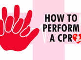 How to perform a CPR