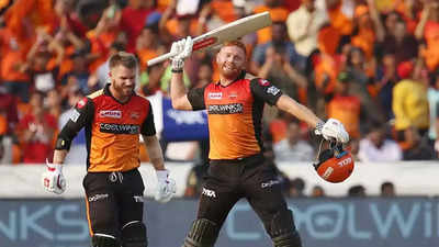 IPL: Bairstow, Warner bid adieu to Sunrisers Hyderabad