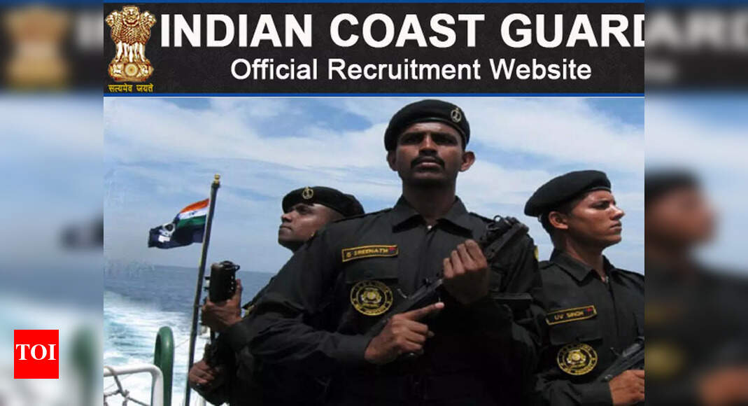 ICG AC Recruitment 2021: Indian Coast Guard Recruitment 2021: Apply ...