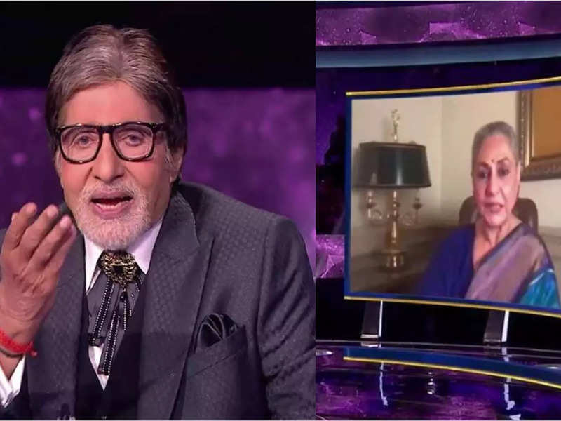 Kaun Banega Crorepati 13: Host Amitabh Bachchan praises wife Jaya on video call; the latter says 'Jhooth bolte hue aap bilkul acche nahi lagte'