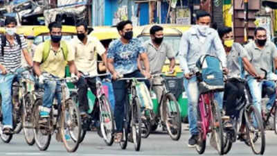 Cycle ban back after pandemic break, 71 Kolkata roads on cop list