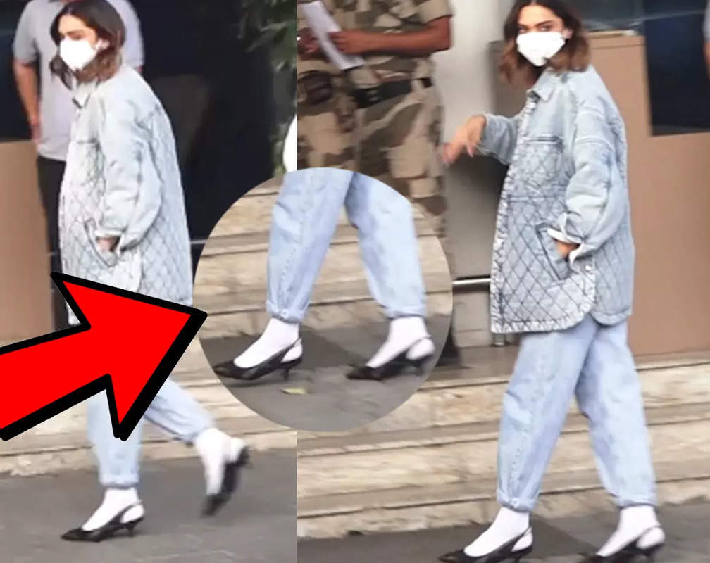 
Deepika Padukone's latest kitten heels with socks look fails to impress, netizen calls her 'Fashion disaster'
