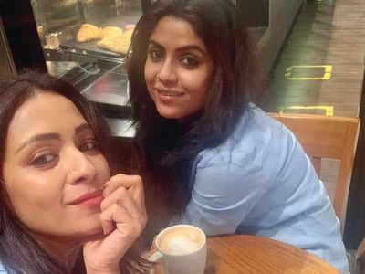 Bride-to-be Sayantani Ghosh enjoys her last coffee as a bachelorette with bestie Barkha Bisht; the latter shares, ‘I feel anxious because I won’t have her all to myself’
