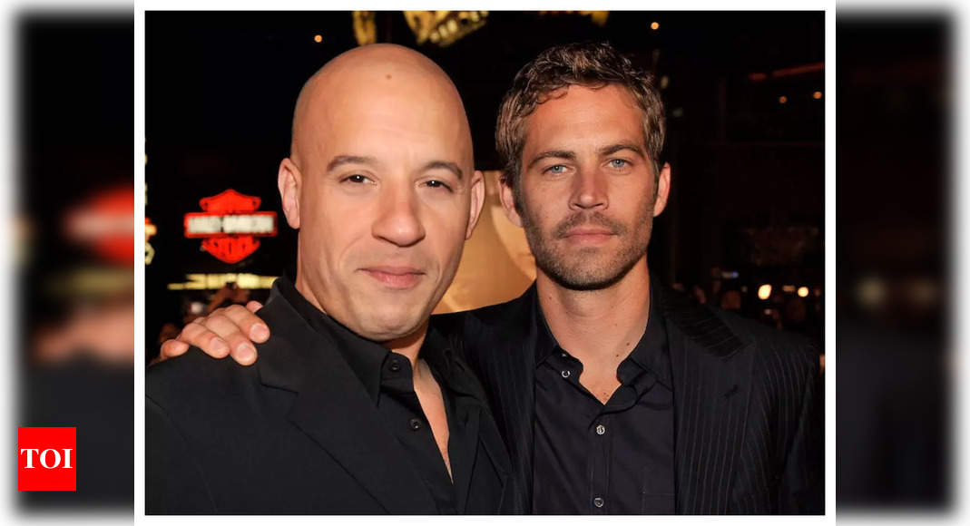 Vin Diesel Pens A Heartfelt Note For Paul Walker On His Death ...