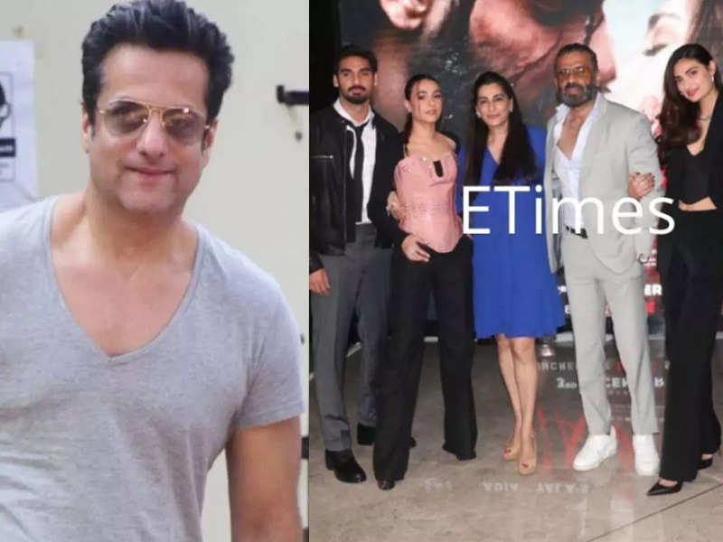 Fardeen Khan makes an appearance at 'Tadap' screening; gets nostalgic about his films and premieres