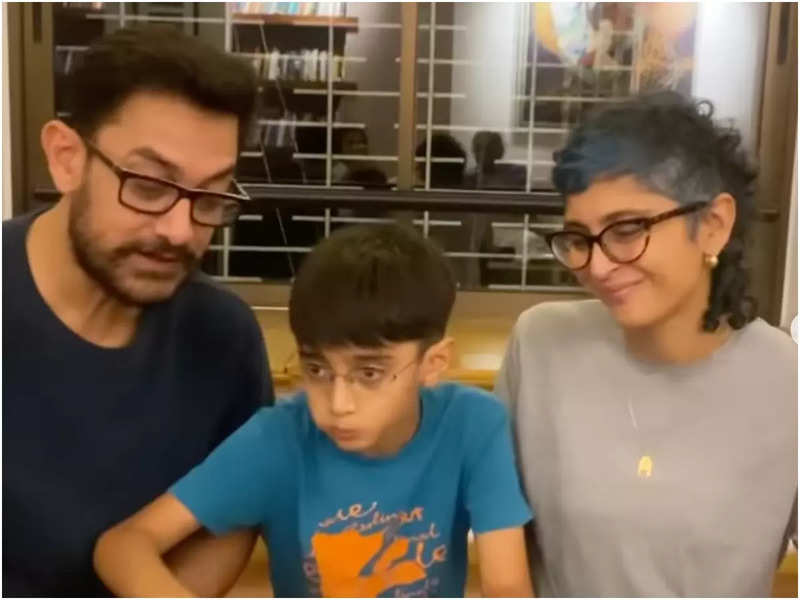 Aamir Khan reunites with ex-wife Kiran Rao to celebrate son Azad’s birthday