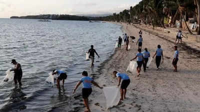Tourism pause helps Philippines clean up island paradise