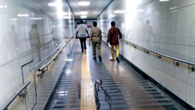 Chennai: Water leaks from roofs of metro stations a menace