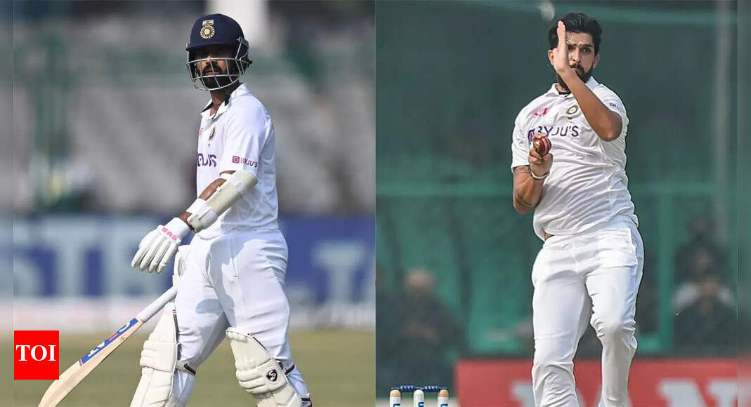 Ajinkya Rahane, Ishant get honourable 'injury' exit route from team ...