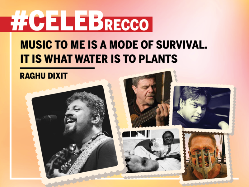 #CelebRecco: Raghu Dixit on the "soul dependency" on music, his favorite soundtracks, and creating synergies with directors