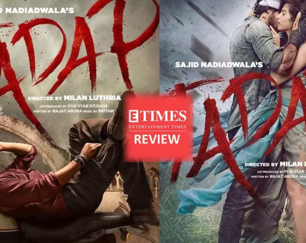 
ETimes Movie Review, 'Tadap': Ahan Shetty makes a fierce debut in a romantic film with noticeable flaws
