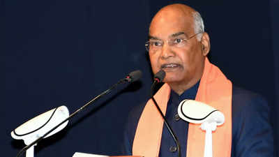 Besides safeguarding maritime security, Navy played stellar role in coping with Covid crises: Kovind