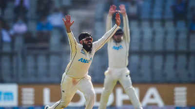 2nd Test: Ajaz Patel revels in heroics on his 'home' turf