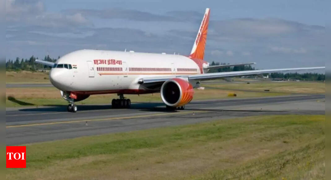Air India Flight From Ewr To Delhi