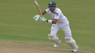 2nd Test: Babar steadies Pakistan with unbeaten fifty against Bangladesh