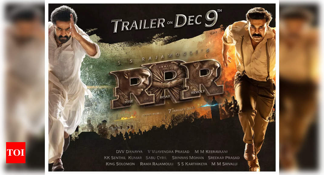 'rrr' Makers Set To Release Theatrical Trailer On Dec 9 