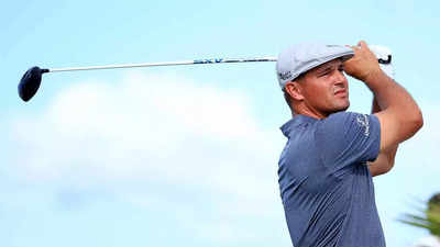 DeChambeau jumps into lead with a sizzling 64