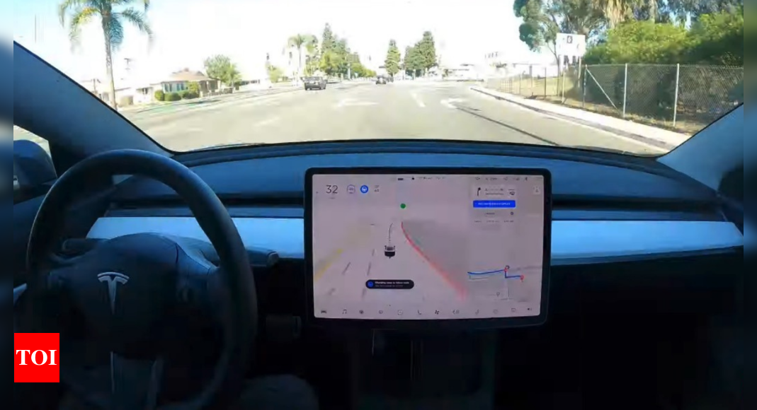 Tesla new FSD Beta update to improve object detection - Times of India