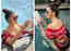 Raai Laxmi raises the temperature in a red swimsuit, fans call her Stunning!
