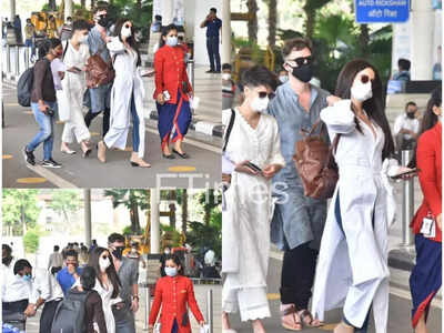 Vicky Kaushal-Katrina Kaif wedding: Actress' family arrive at airport