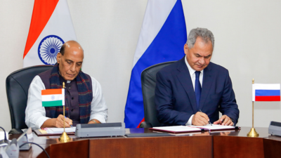 India Russia Ink 10-year Defence Cooperation Pact; Rajnath Raises China ...