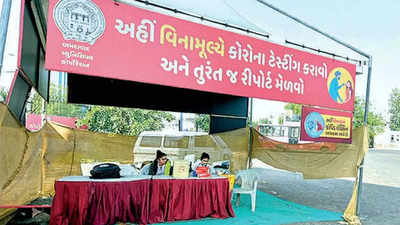 Daily Covid cases drop by 21%, active cases reach 350 in Gujarat