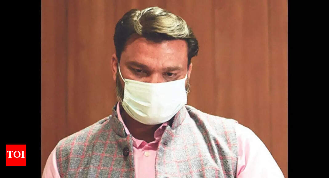 Rajasthan CM Ashok Gehlot's OSD Lokesh Sharma appears before Delhi cops