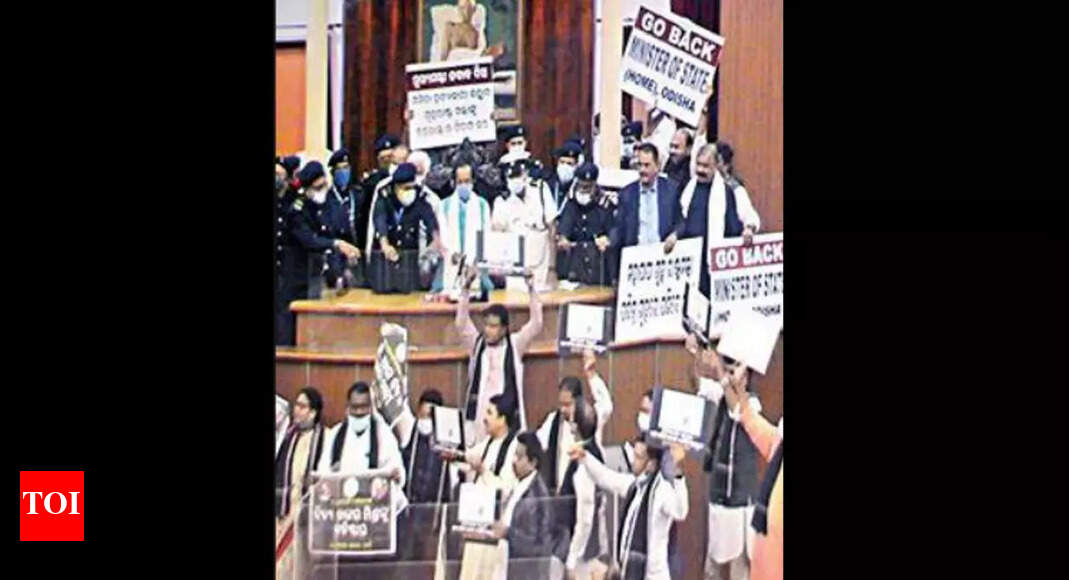 Bjp Odisha BJP rakes up Barang gang rape to target govt Bhubaneswar