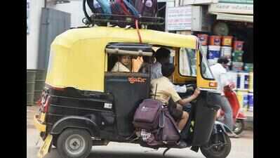 Auto drivers fret about school commute income | Hubballi News - Times ...