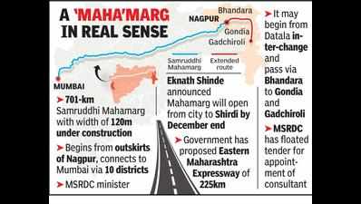 225km Eastern Mah E-way to connect Gadchiroli, Gondia to Samrudddhi Mahamarg