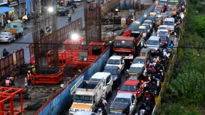 Metro work makes a mess of Chennai roads