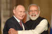 Russian president Vladimir Putin visits India