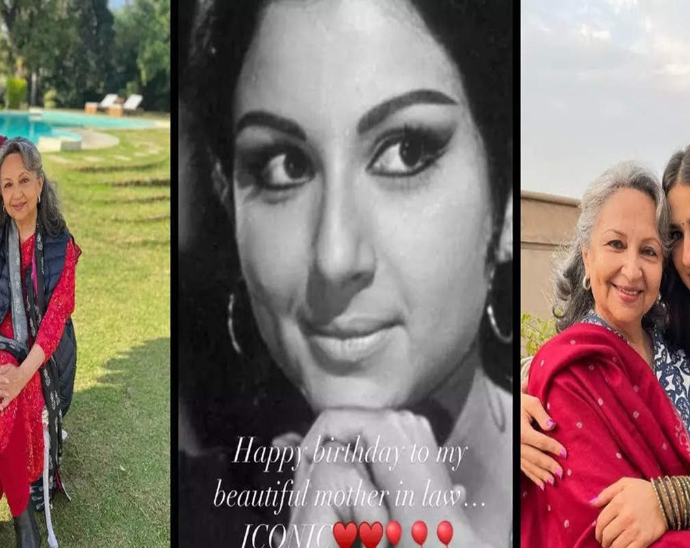 
Kareena Kapoor Khan, Sara Alia Khan and Soha Ali Khan wish Sharmila Tagore on her birthday

