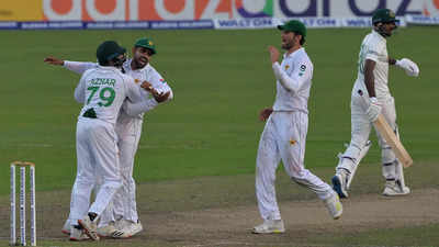 2nd Test: Pakistan sweep Bangladesh series with 13 wickets on final day