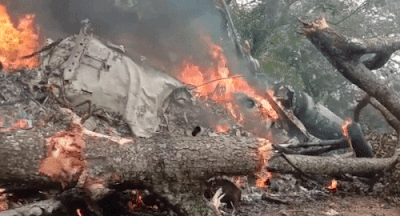 CDS Gen Bipin Rawat, 12 others killed in helicopter crash in Coonoor in Tamil Nadu