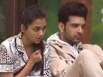 Bigg Boss 15: Tejasswi Prakash accuses Karan Kundrra of not treating her well; says, “I’ve seen that you’ve been bullshi***** me for a while now”